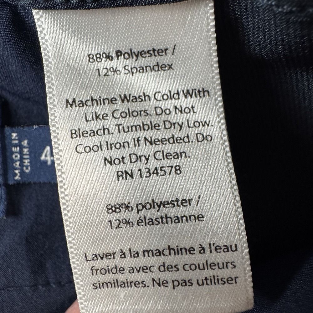 Vineyard Vines Pant Mens 40x34 Golf Performance Casual Navy Blue EUC - Picture 5 of 8